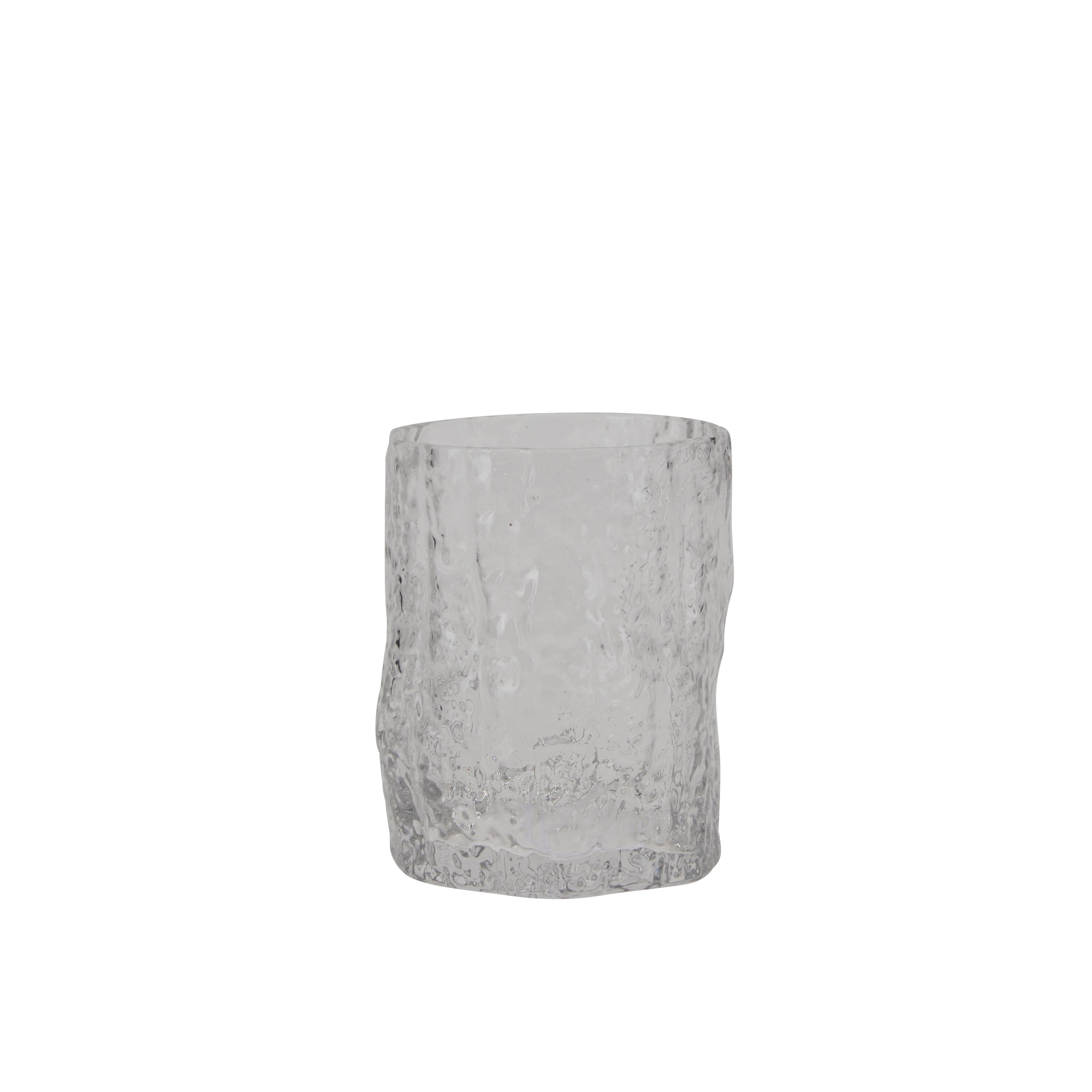 Tumbler Organic Low glas, klar - H9,5 cm.